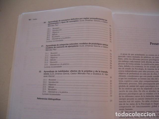 Libros de segunda mano: Procesos Psicol&oacute;gicos B&aacute;sicos I. DOS TOMOS. RM79612. - Foto 7