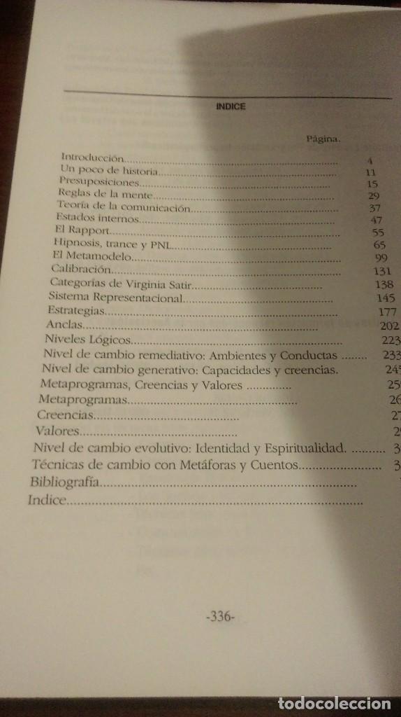 Libros de segunda mano: Curso de Practitioner en PNL. Salvador A. Carrion Lopez - Foto 3