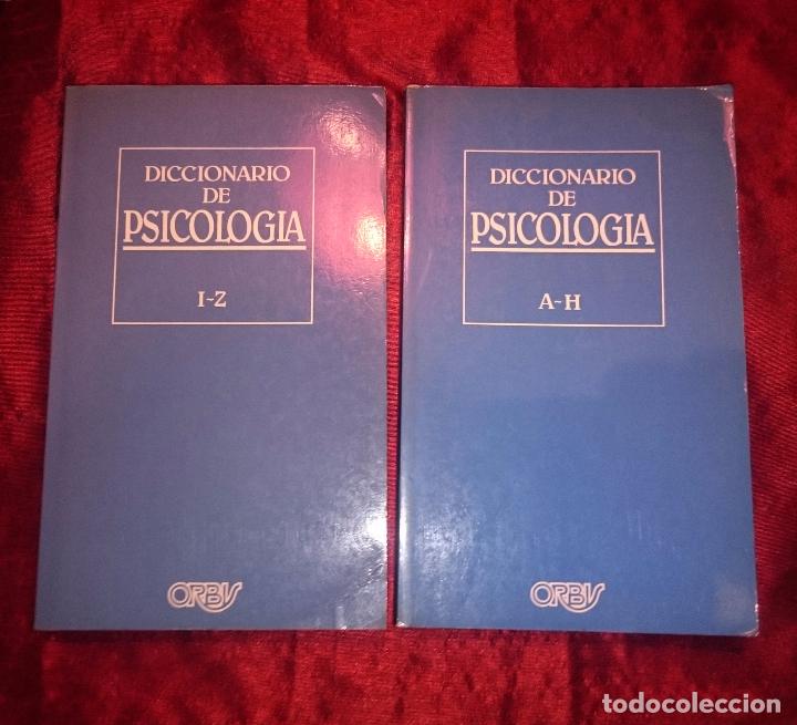 Libros de segunda mano: Diccionario de psicologia - 2 tomos - Foto 1