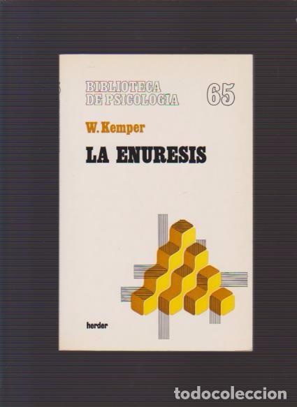 Libros de segunda mano: LA ENURESIS - WERNER KEMPER - HERDER EDITORIAL 1986 - Foto 1