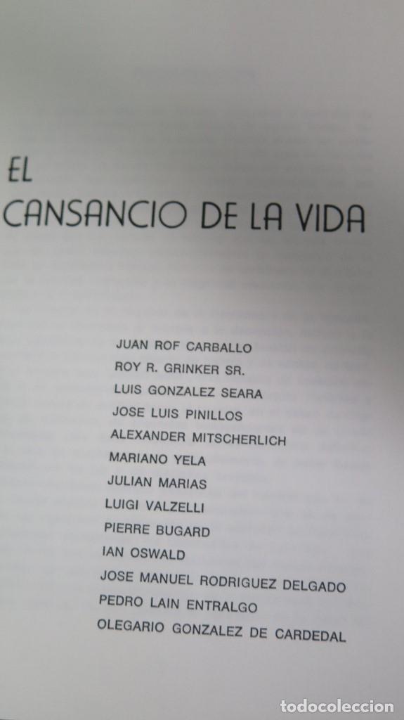 Libros de segunda mano: EL CANSANCIO DE LA VIDA. VV.AA - Foto 2