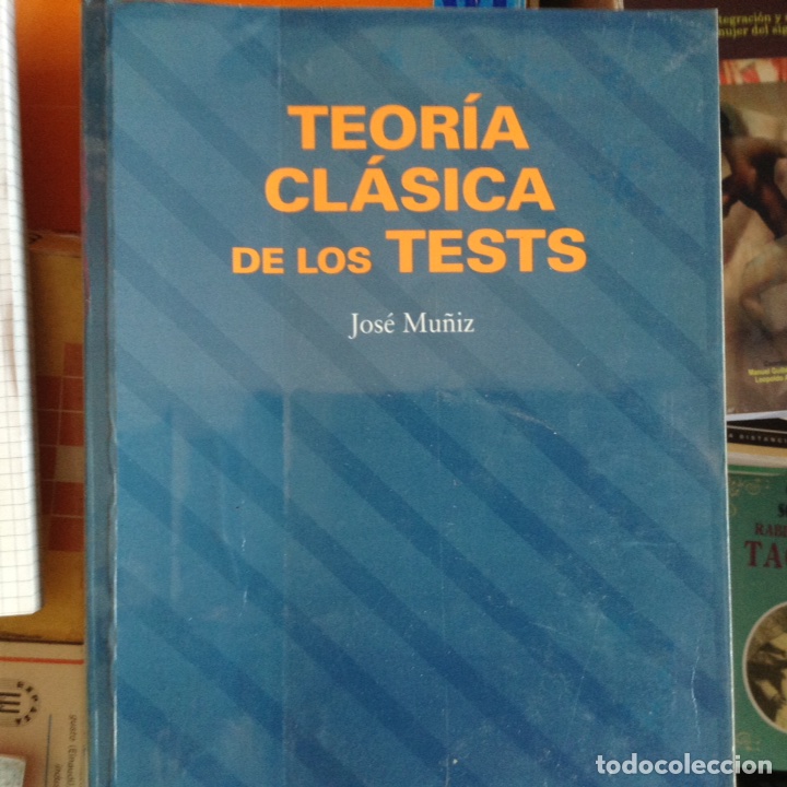 Libros de segunda mano: Teoria cl&aacute;sica de las Tests. Jos&eacute; Mu&ntilde;iz - Foto 1