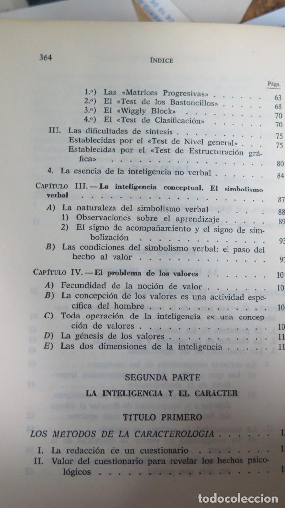 Libros de segunda mano: INTELIGENCIA Y CARACTER. MAISTRIAUX - Foto 3