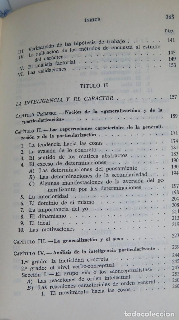 Libros de segunda mano: INTELIGENCIA Y CARACTER. MAISTRIAUX - Foto 4