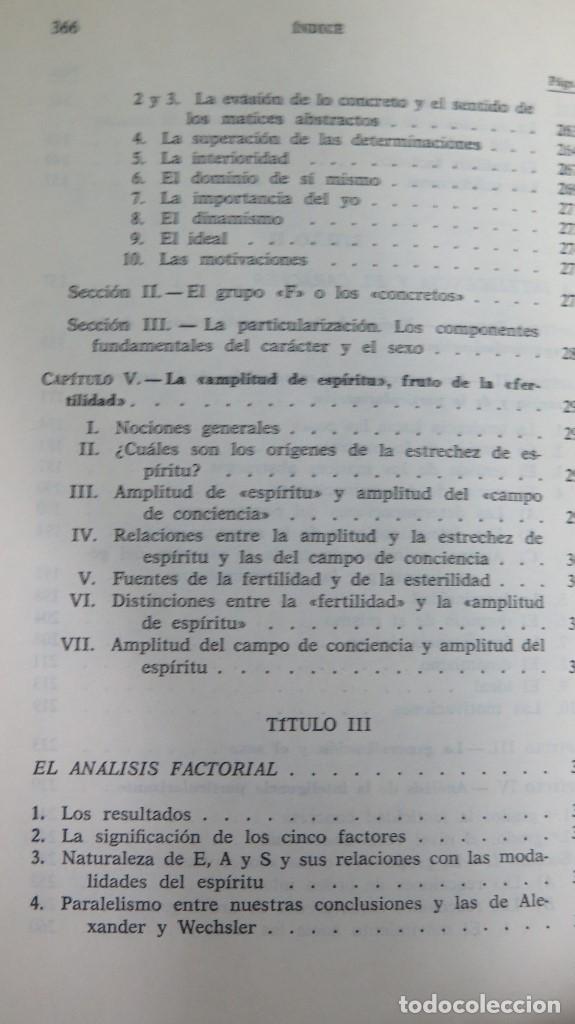Libros de segunda mano: INTELIGENCIA Y CARACTER. MAISTRIAUX - Foto 5