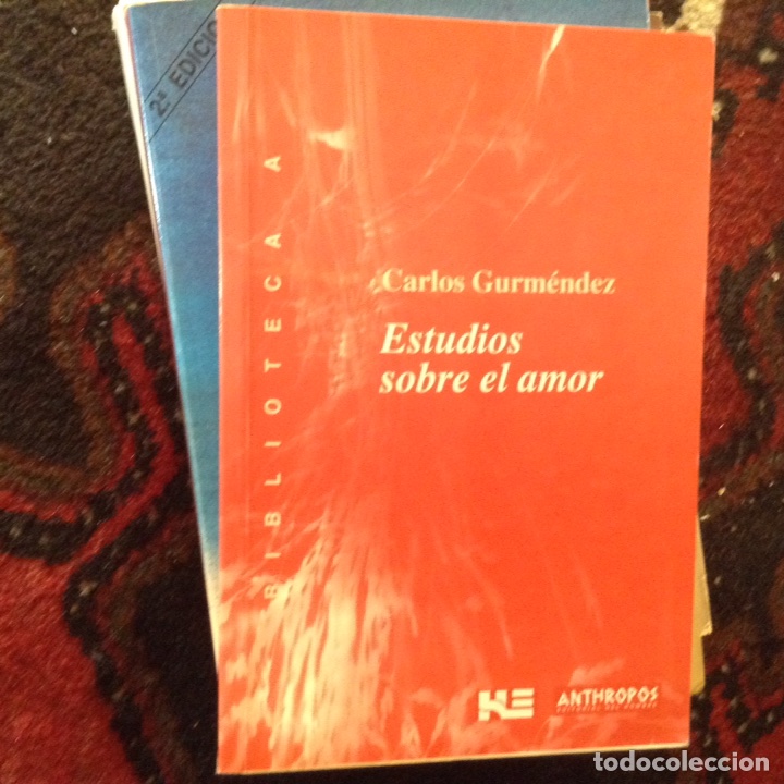 Libros de segunda mano: Estudios sobre el,amor. Carlos Gurmendez - Foto 1