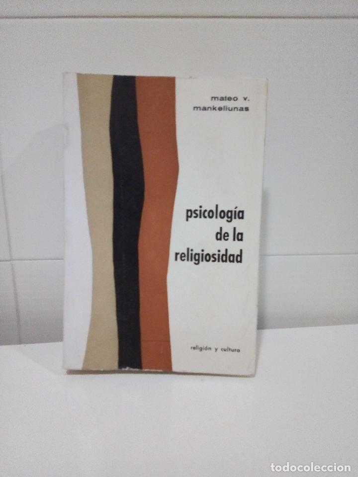 Libros de segunda mano: PSICOLOGIA DE LA RELIGIOSIDAD - Foto 1