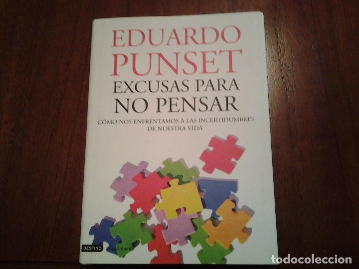 Libros de segunda mano: EDUARDO PUNSET - EL VIAJE AL PODER DE LA MENTE - VIAJE AL OPTIMISMO - EXCUSAS PARA NO PENSAR - - Foto 4