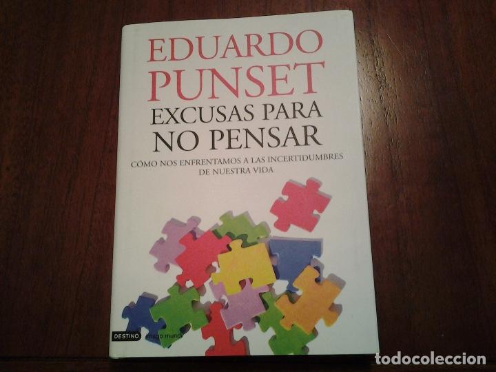Libros de segunda mano: EDUARDO PUNSET - EL VIAJE AL PODER DE LA MENTE - VIAJE AL OPTIMISMO - EXCUSAS PARA NO PENSAR - - Foto 5