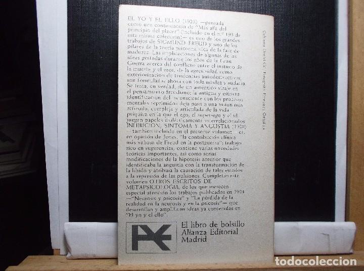 Libros de segunda mano: SGMUND FREUD...EL YO Y EL ELLO - 1973. - Foto 3