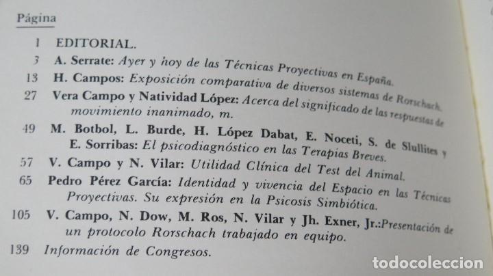 Libros de segunda mano: TECNICAS PROYECTIVAS. 1 - Foto 2
