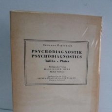 Libros de segunda mano: PSYCHODIAGNOSTIK PSYCHODIAGNOSTICS TAFELN-PLATES. HAERMANN RORSCHACH. 10 ILUSTRACIONES. Lote 105976727