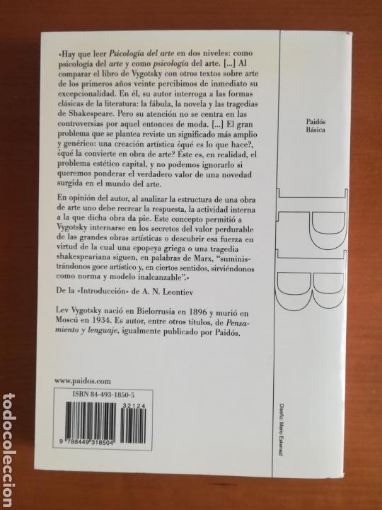 psicología del arte - lev vigotsky - Comprar Libros de psicología en ...