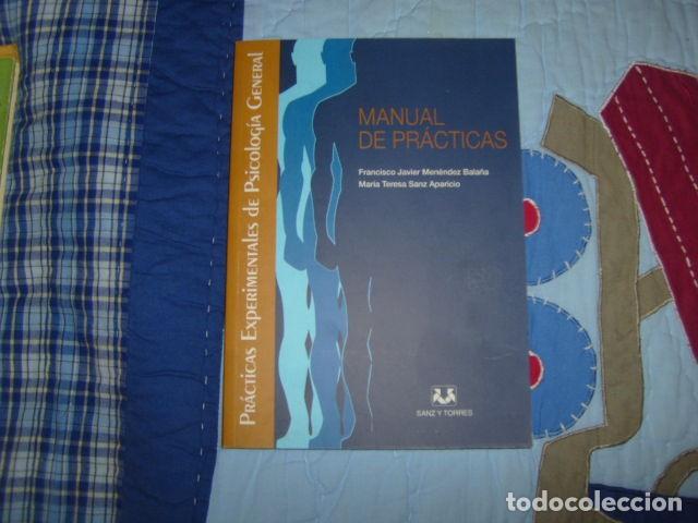 Libros de segunda mano: PRACTICAS EXPERIMENTALES DE PSICOLOGIA GENERAL . MANUAL DE PRACTICAS - Foto 1