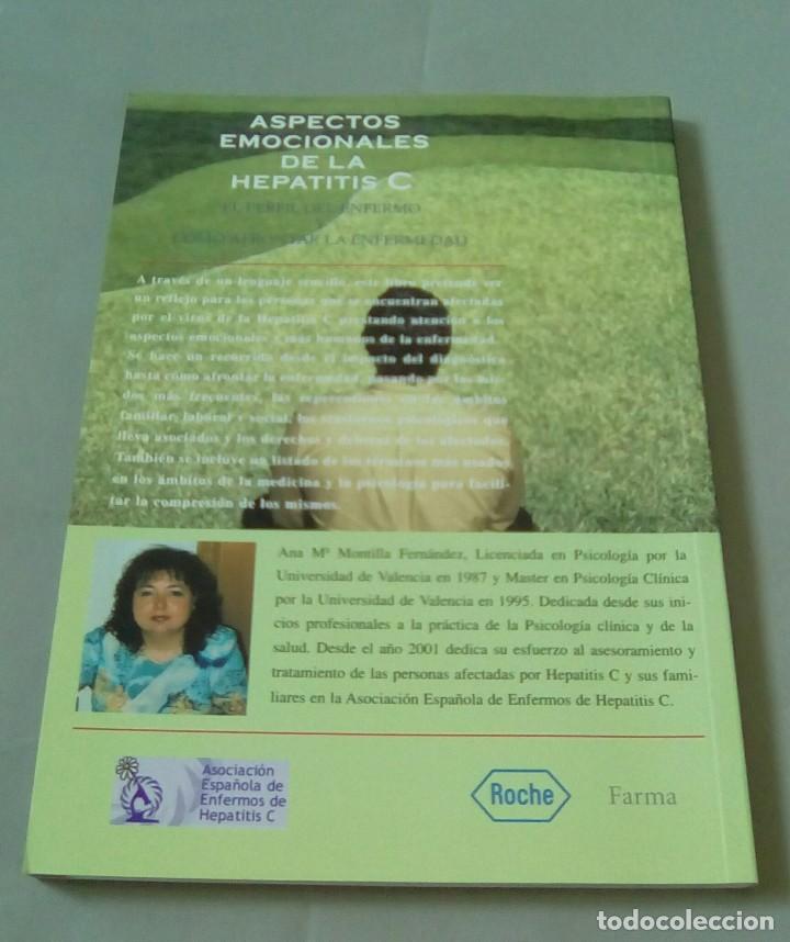 Libros de segunda mano: ASPECTOS EMOCIONALES DE LA HEPATITIS C - Foto 2