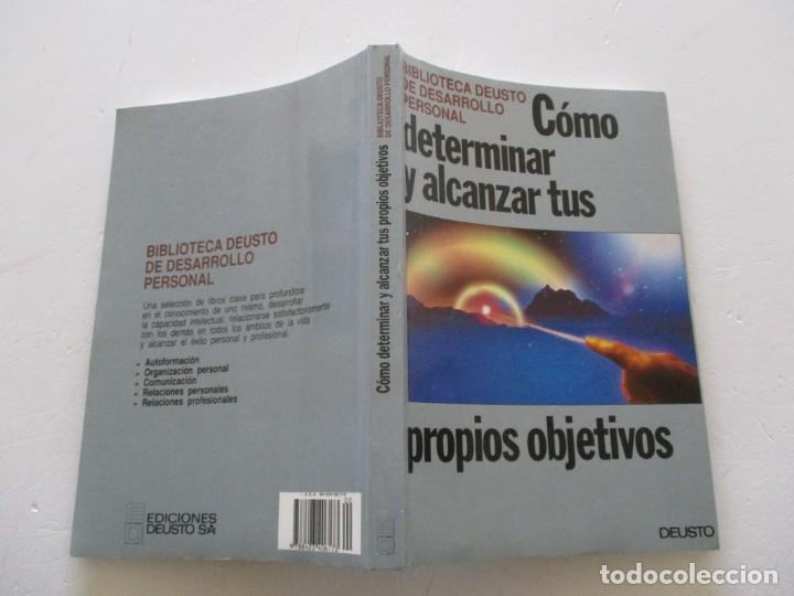 Libros de segunda mano: C&oacute;mo determinar y alcanzar tus propios objetivos. RMT85377. - Foto 1