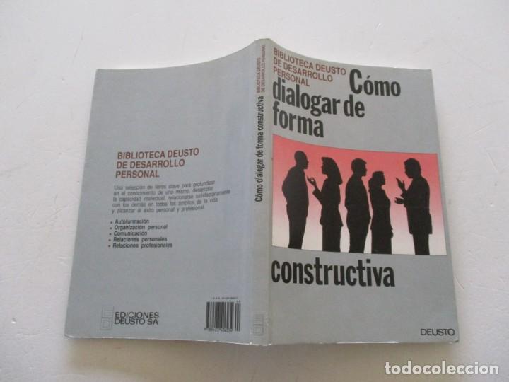 Libros de segunda mano: C&oacute;mo dialogar de forma constructiva. RMT85380. - Foto 1