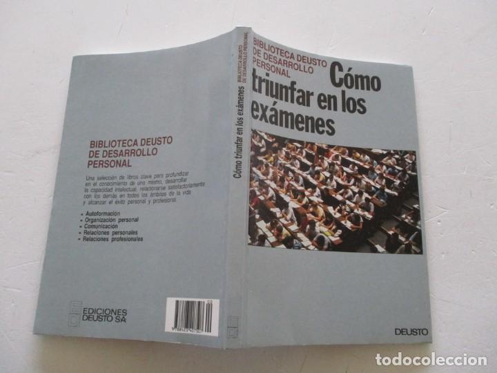 Libros de segunda mano: C&oacute;mo triunfar en los ex&aacute;menes. RMT85390. - Foto 1