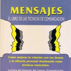 Libros de segunda mano: MENSAJES EL LIBRO DE LAS TECNICAS DE COMUNICACIÓN DR. MATTHEW MCKAY 