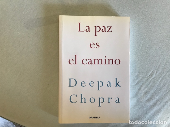 Libros de segunda mano: La Paz es el camino. Deepak Chopra - Foto 1