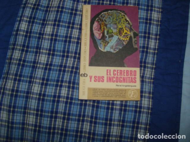 Second hand books: EL CEREBRO Y SUS INCOGNITAS , RENE ANGELERGUES