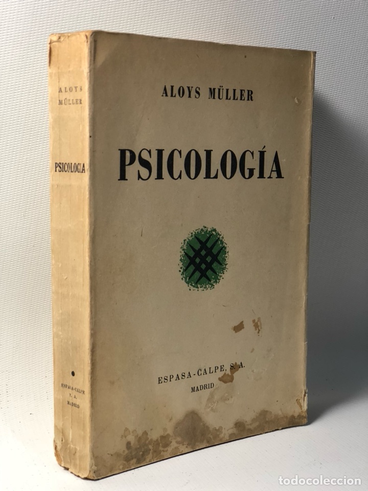 Gebrauchte B&uuml;cher: PSICOLOG&Iacute;A ALOYS MULLER &bull;&bull; ESPASA CALPE