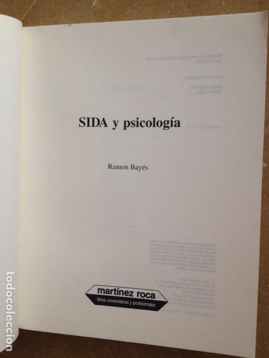 Libros de segunda mano: Sida y psicolog&iacute;a (Ram&oacute;n Bay&eacute;s) - Foto 2