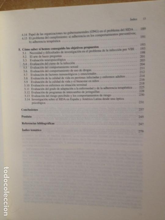 Libros de segunda mano: Sida y psicolog&iacute;a (Ram&oacute;n Bay&eacute;s) - Foto 5