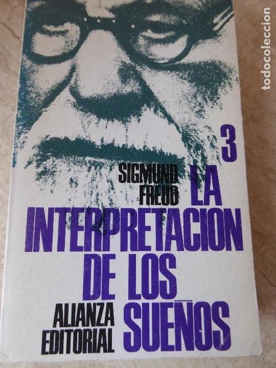 Libros de segunda mano: LA INTERPRETACI&Oacute;N DE LOS SUE&Ntilde;OS. 3. SIGMUND FREUD. - Foto 1