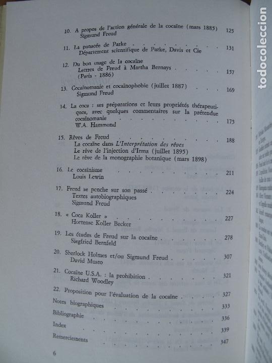 Libros de segunda mano: DE LA COCAiNA,. SIGMUND  FREUD. EDITIONS COMPLEXE. 1976. - Foto 4