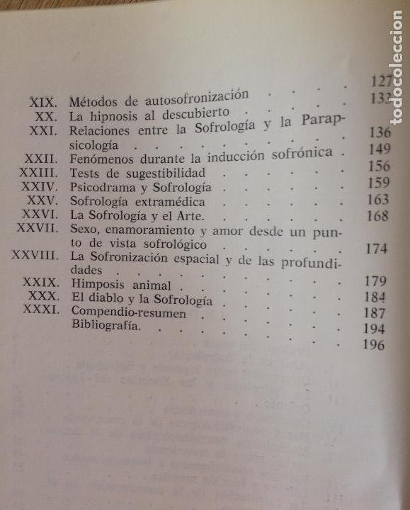 Libros de segunda mano: SOFROLOG&Iacute;A CIENT&Iacute;FICA. RICARDO PUNCERNAU. - Foto 5