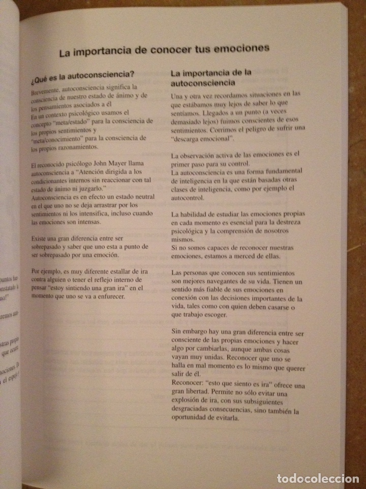 Libros de segunda mano: El factor humano. Inteligencia emocional (TMI) - Foto 6