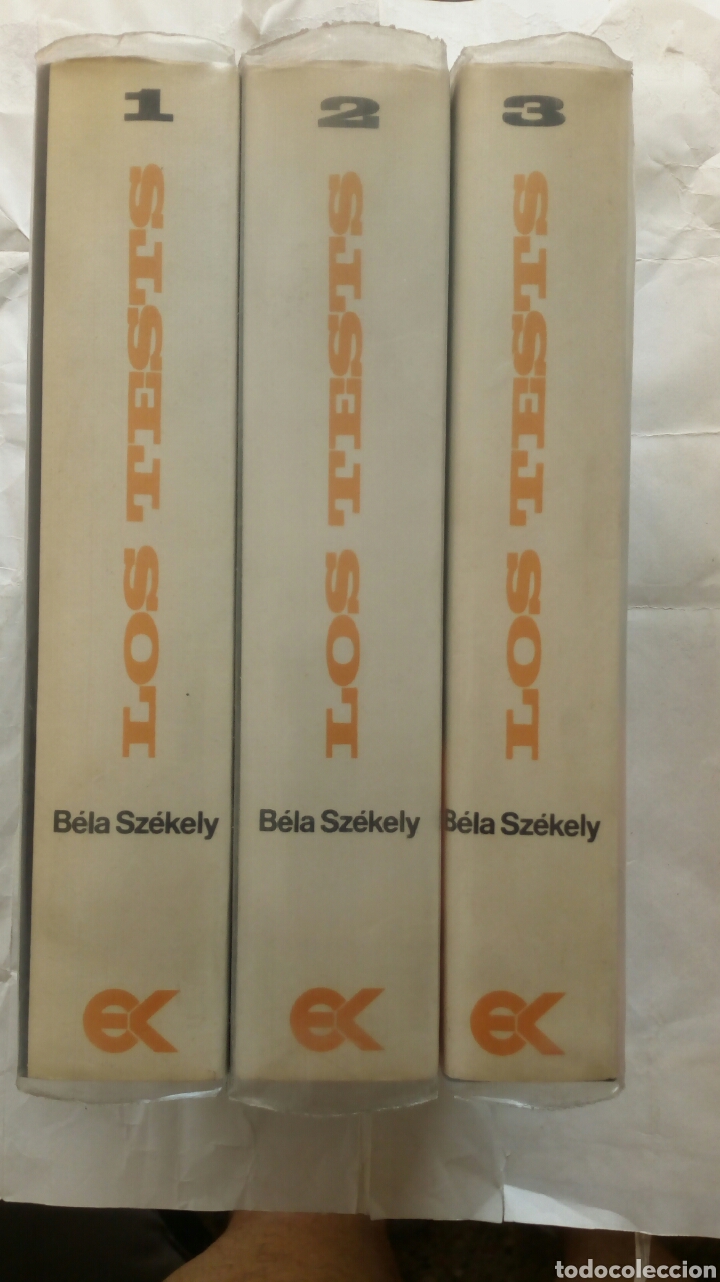 Libros de segunda mano: Los Tests. (Tres tomos). B&eacute;la Sz&eacute;kely. - Foto 7