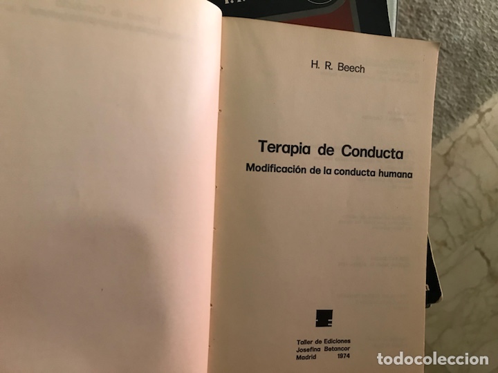 Libros de segunda mano: Terapia de conducta. H. R. Beech - Foto 3