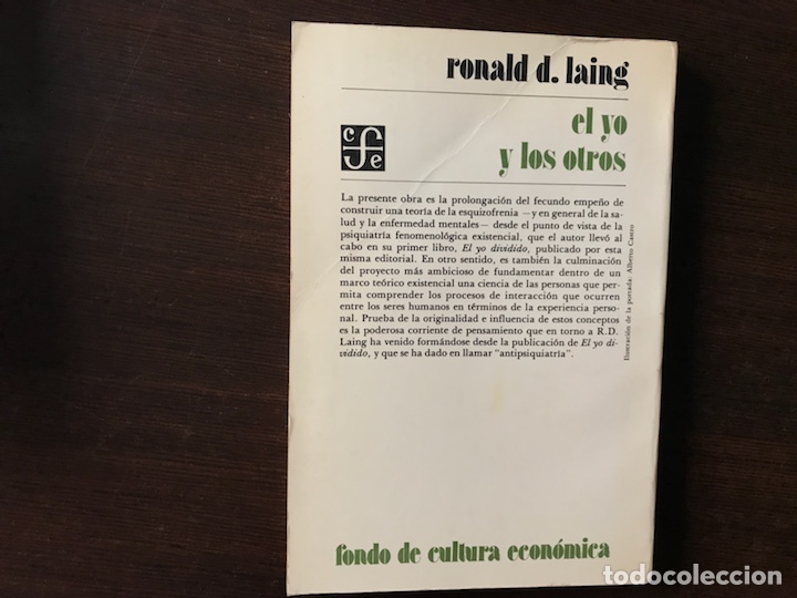 Libros de segunda mano: El yo y los otros. Ronald D. Laing - Foto 2