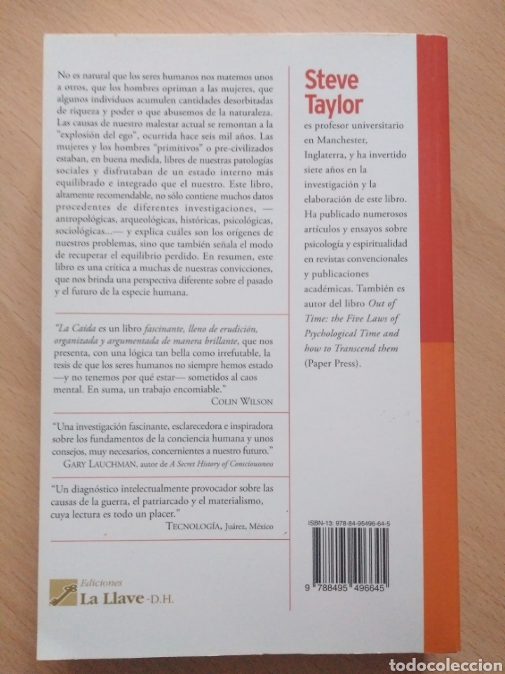 Libros de segunda mano: Steve Taylor - La Ca&iacute;da. - Foto 2