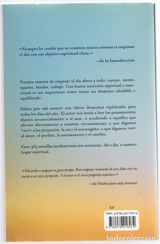 Libros de segunda mano: PALABRAS PARA CADA AMANECER HUGH PRATHER - Foto 2