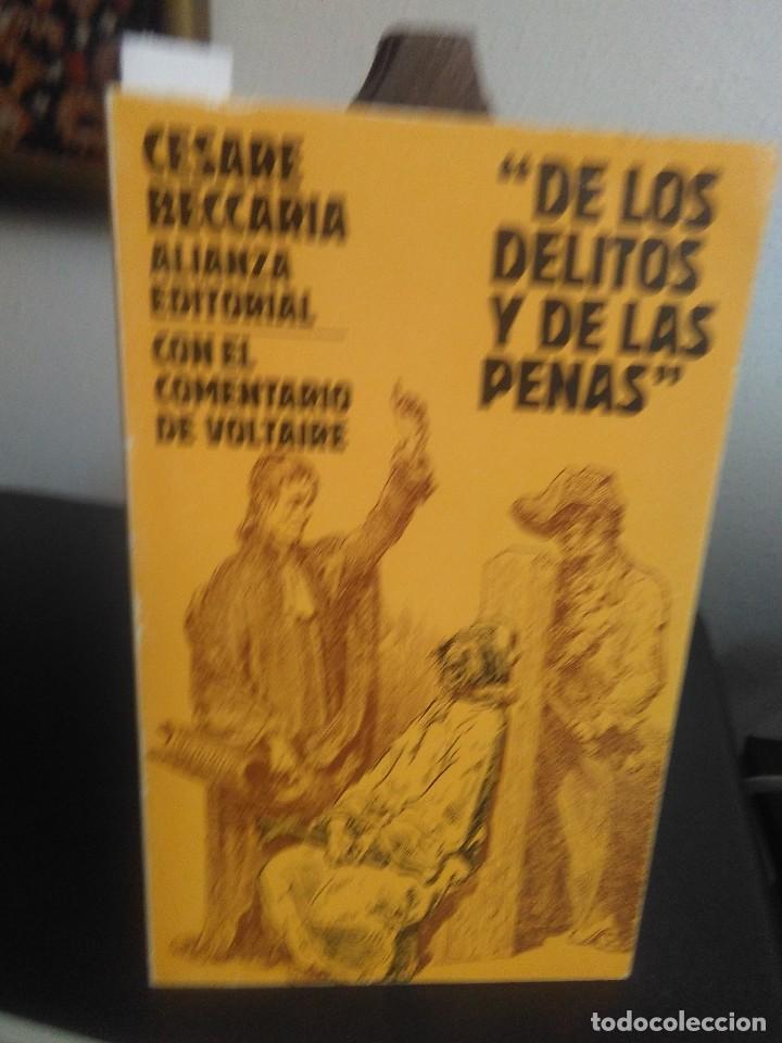 Libros de segunda mano: Cesare Beccaria, De los delitos y de las penas - Foto 1
