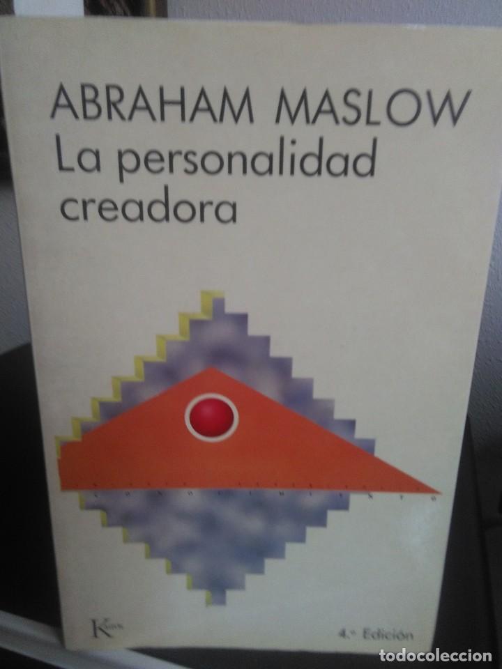 Libros de segunda mano: Abraham Maslow, La personalidad creadora - Foto 1