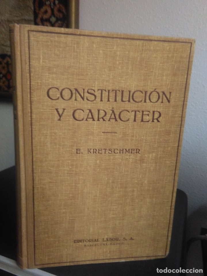 Libros de segunda mano: E. Kretschmer, Constituci&oacute;n y Car&aacute;cter - Foto 1