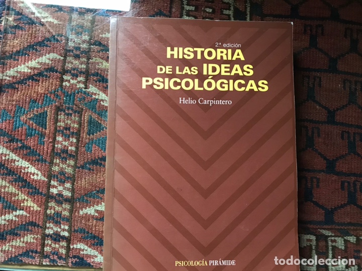 Libros de segunda mano: Historia de las ideas psicol&oacute;gicas. Helio Carpintero. Dif&iacute;cil - Foto 1