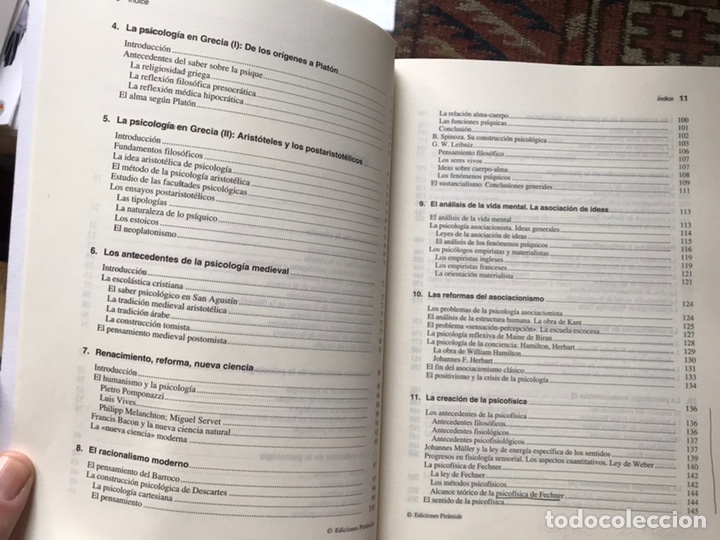 Libros de segunda mano: Historia de las ideas psicol&oacute;gicas. Helio Carpintero. Dif&iacute;cil - Foto 5