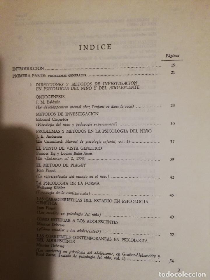 Libros de segunda mano: TEXTOS DE PSICOLOGIA DEL NI&Ntilde;O Y DEL ADOLESCENTE - Foto 3