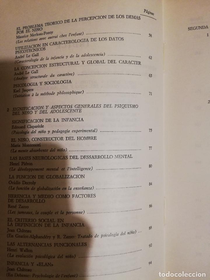 Libros de segunda mano: TEXTOS DE PSICOLOGIA DEL NI&Ntilde;O Y DEL ADOLESCENTE - Foto 4