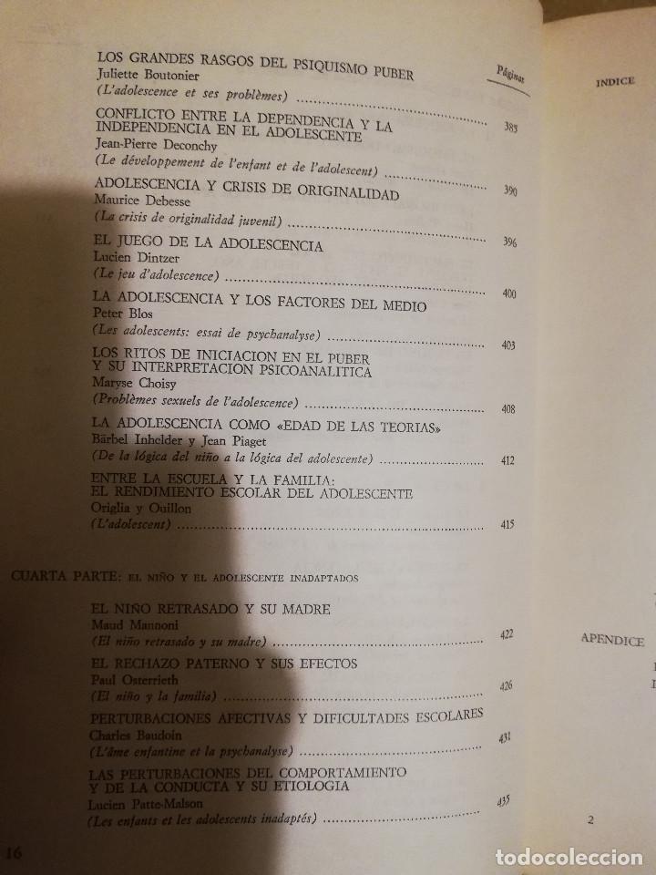 Libros de segunda mano: TEXTOS DE PSICOLOGIA DEL NI&Ntilde;O Y DEL ADOLESCENTE - Foto 12