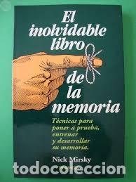 Libros de segunda mano: El inolvidable libro de la memoria. Nick Mirsky - Foto 1