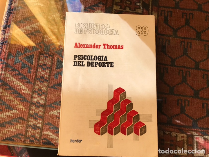 Libros de segunda mano: Psicolog&iacute;a del deporte. Alexander Thomas - Foto 1