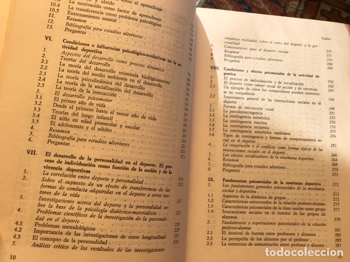 Libros de segunda mano: Psicolog&iacute;a del deporte. Alexander Thomas - Foto 5