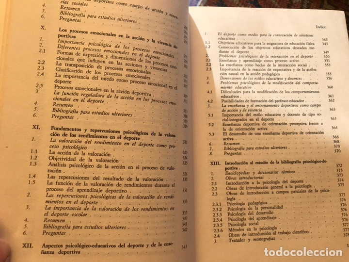 Libros de segunda mano: Psicolog&iacute;a del deporte. Alexander Thomas - Foto 6