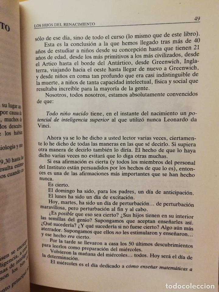 Libros de segunda mano: COMO MULTIPLICAR LA INTELIGENCIA DE SU BEBE (GLENN DOMAN) - Foto 9